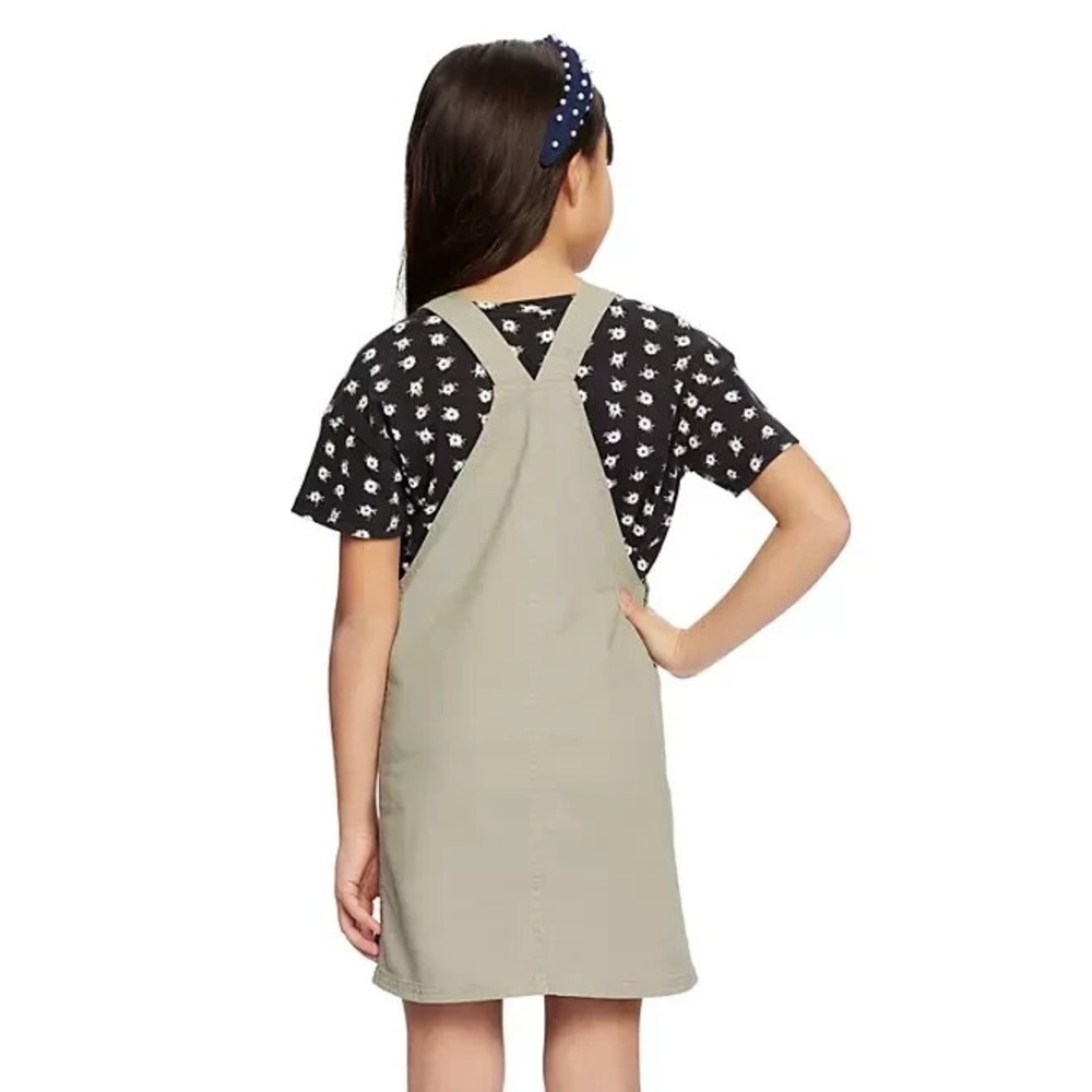 Gap Kids Skirtall Dress & Tee Size XS 4-5 Seagrass‎ - Picture 5 of 7